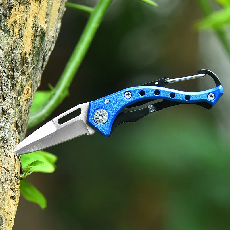 Tactical survival knife for hunting camping fishing, portable paring folding knives