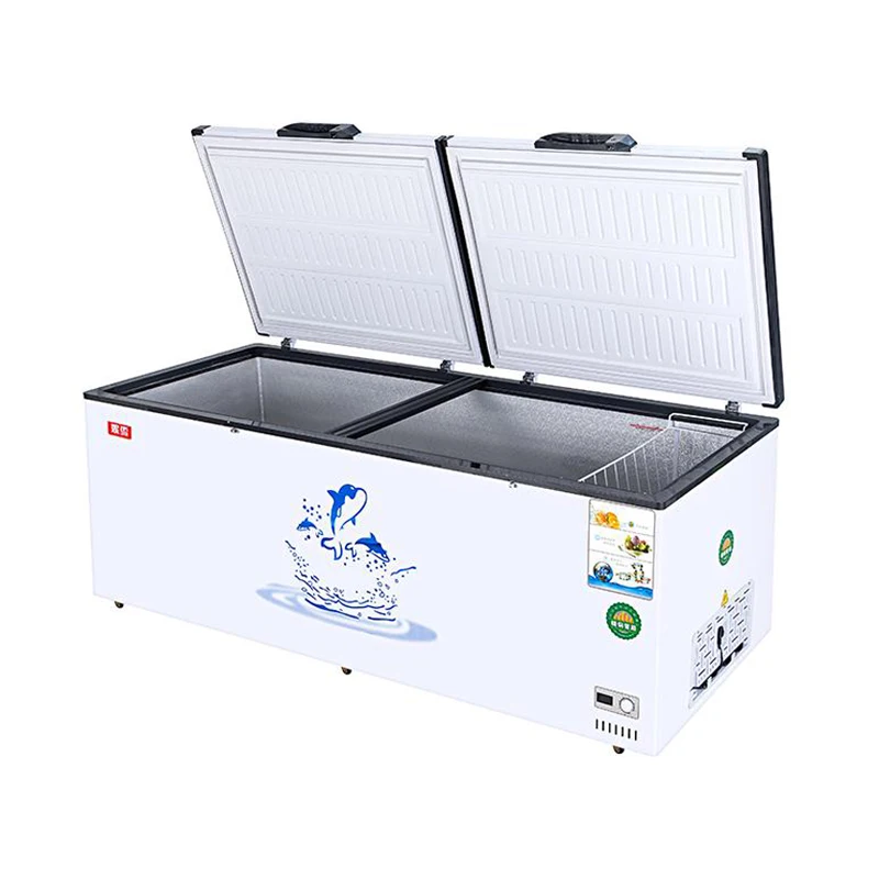 250L высококачественный компрессор охлаждения 12v 24v Солнечный глубокий морозильник BD/BC-250