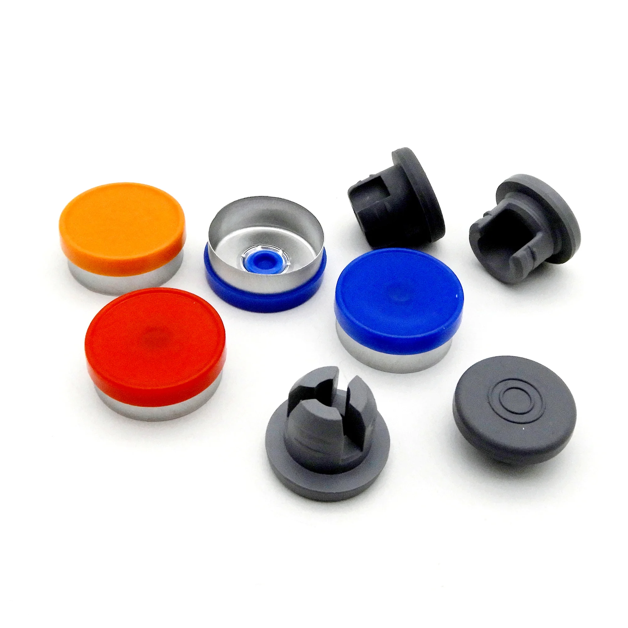 13mm 32mm Pharmaceutical Flip Top Butyl Rubber Stopper for Injection Bottle