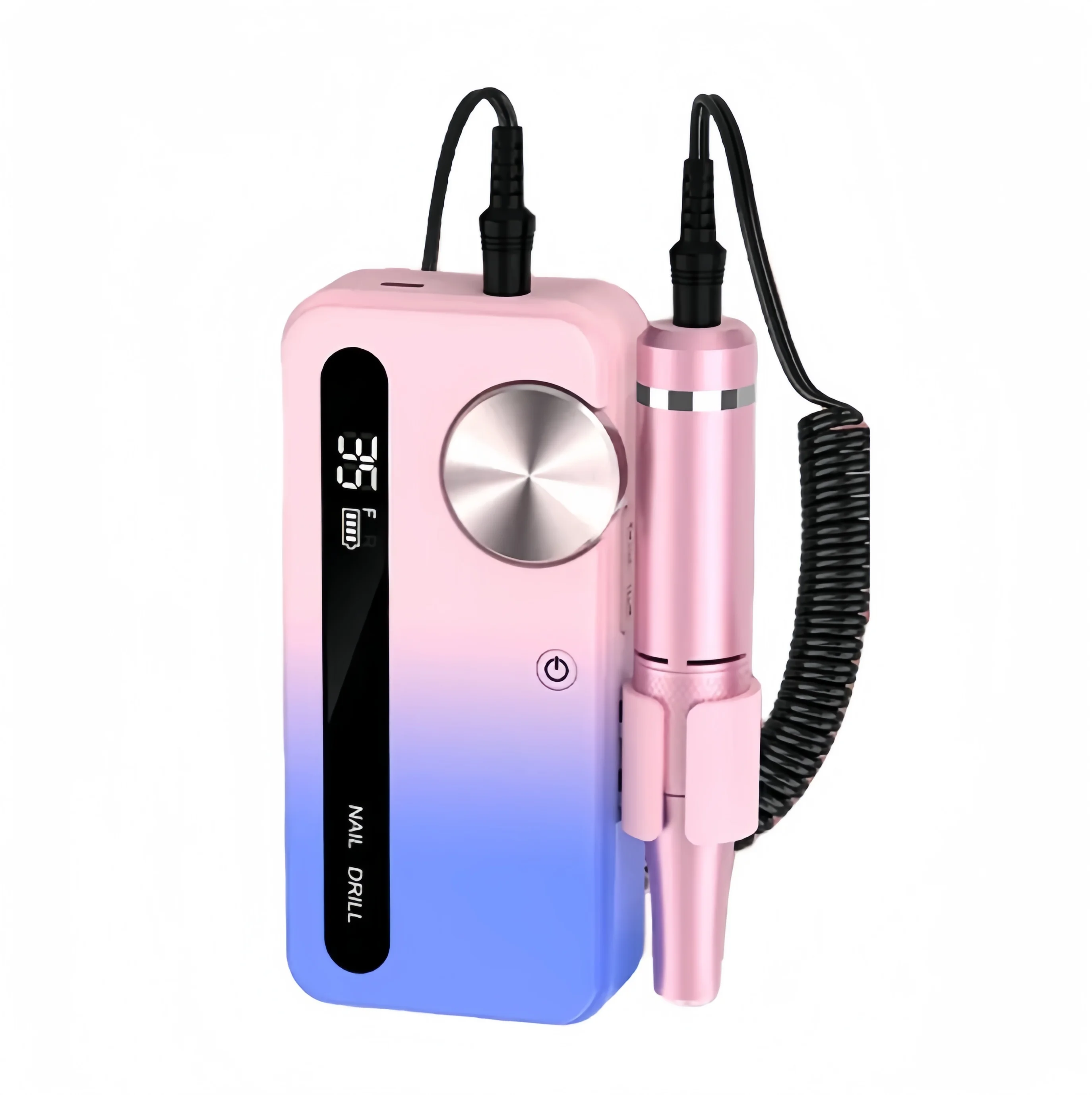 Portable Popular Professional 35000rpm Electric Acrylic Nails File Drill Manicure Pedicure Machine Rechargeable Nail Drill