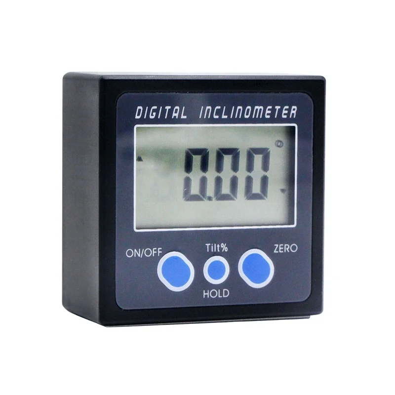 Plastic Digital Protractor Digital Angle Meter Mini Digital level box with magnet digital inclinometer