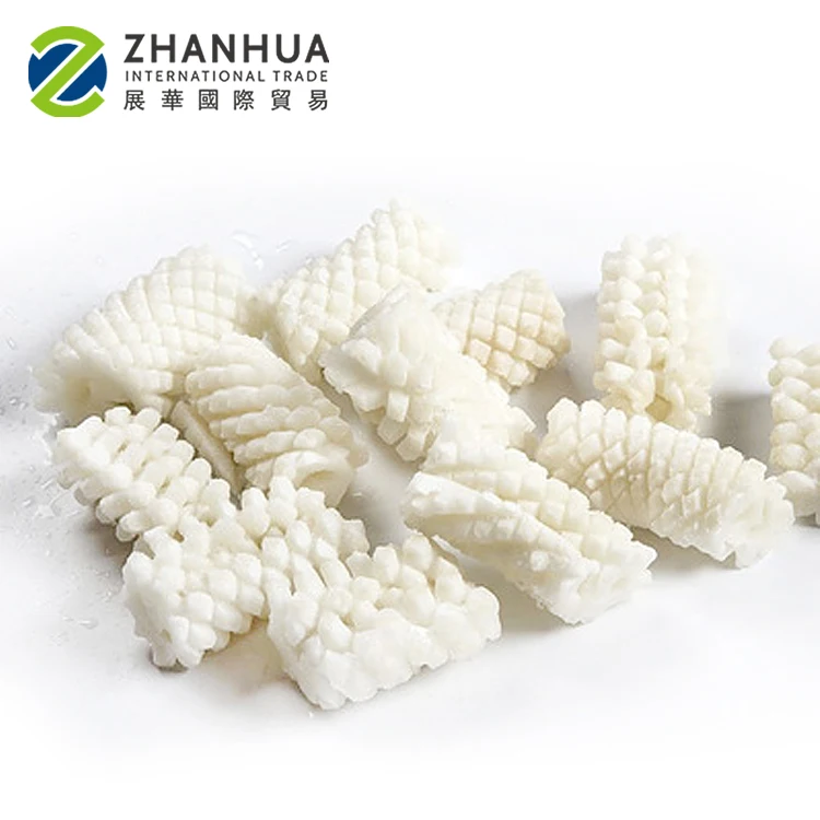 Цветок кальмара, жареное, необработанное мясо кальмара, оптом