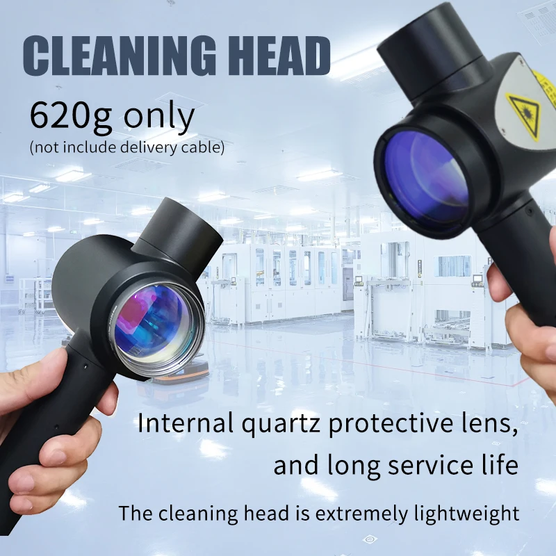 Portable suitcase Pulse Laser Cleaning Machine Laser Paint Cleaner for Wood Paint oil rust