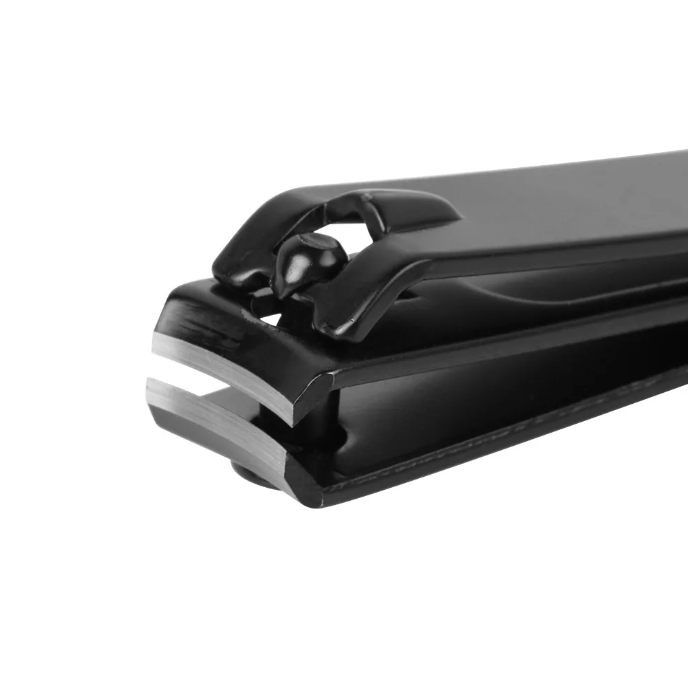 Korea Electric 3pcs Black Toe  Slant Nail Clipper Cutter Manicure Sets