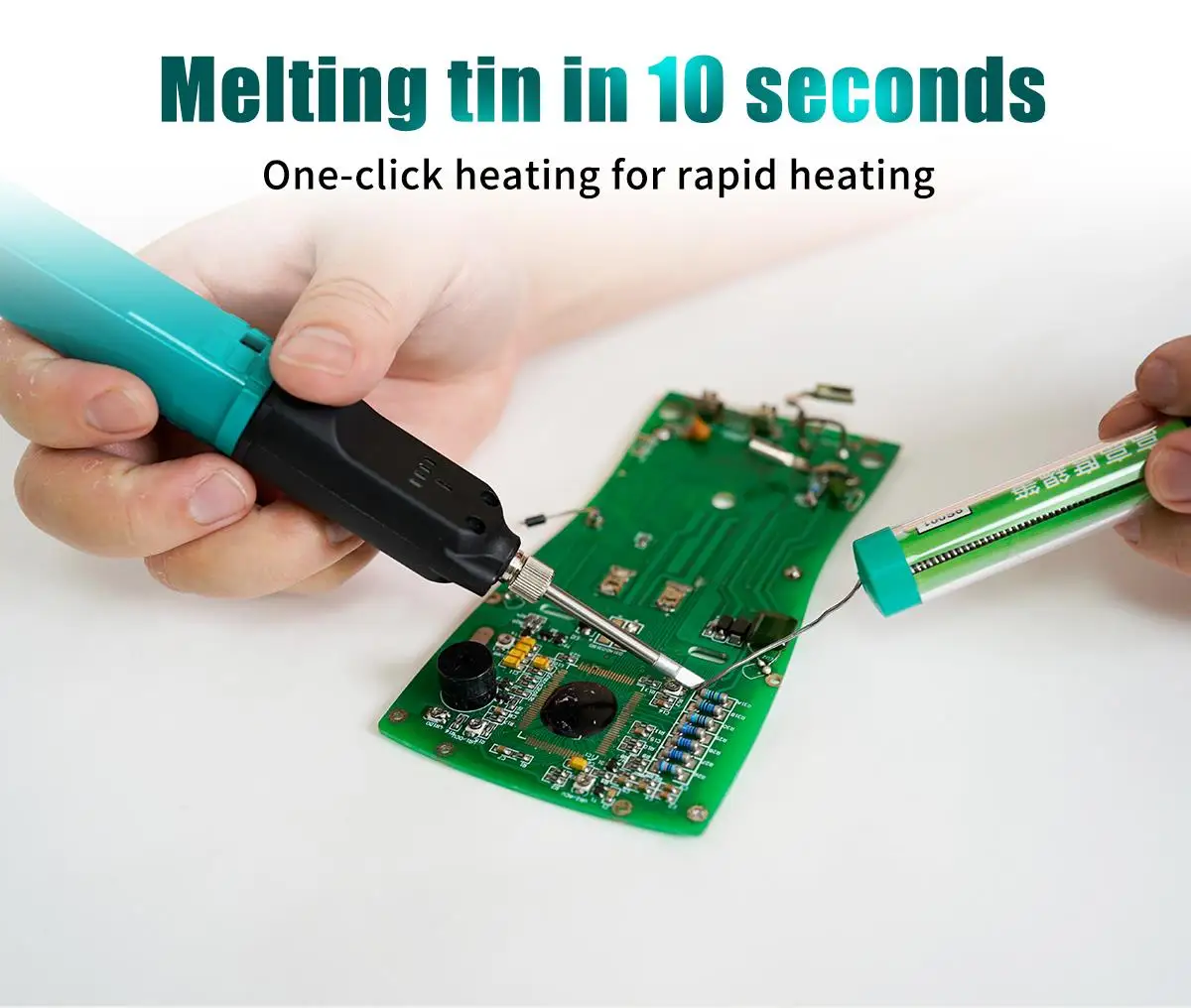 weight 85g 12w 500 degrees 3.7v 2200mAh with led light SI-B165 proskit Cordless Soldering Iron for Consumer electronics repair