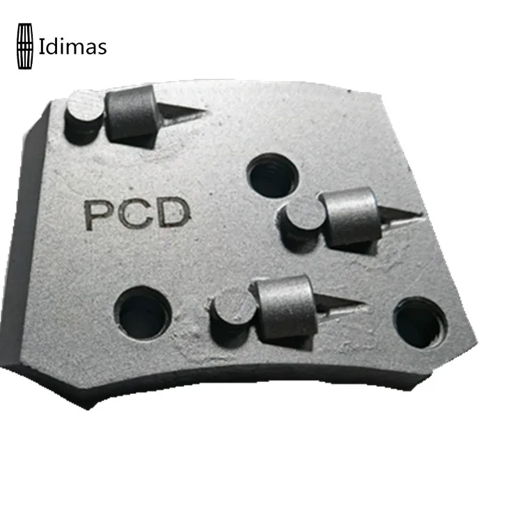 PCD Grinding Pads Polishing Disc For Concrete Floor PCD shoes for Contec T Angle Machine