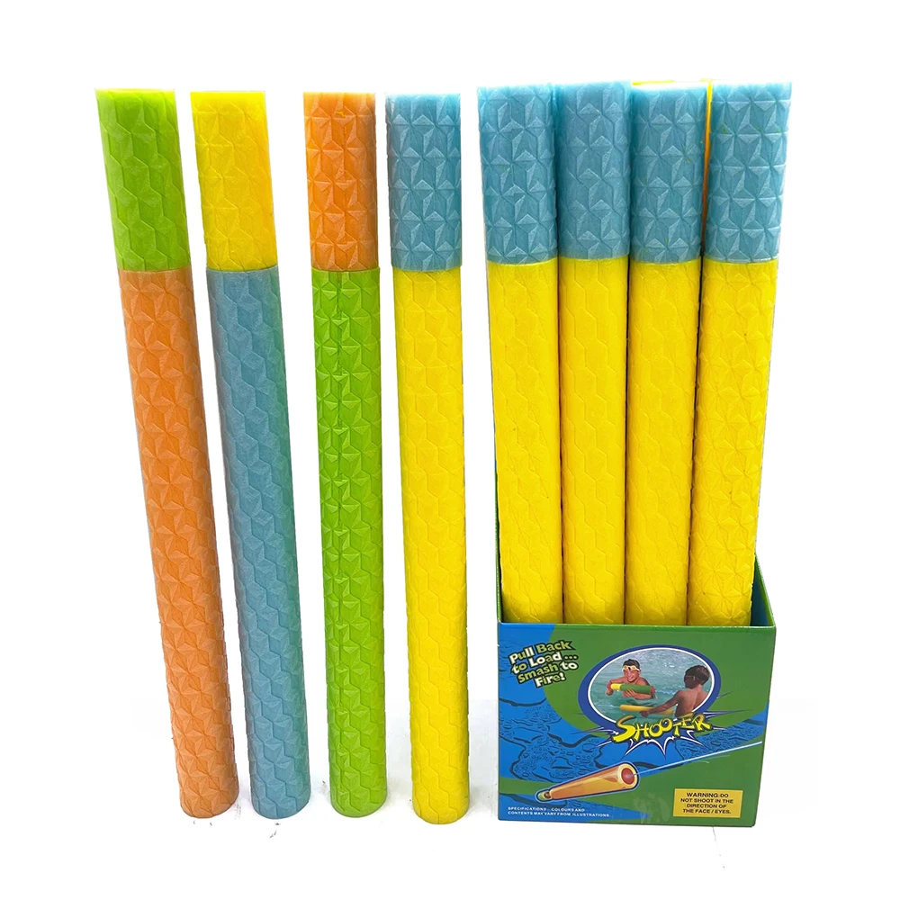 Customized kids summer outdoor toys eva foam air pressure pump water cannon