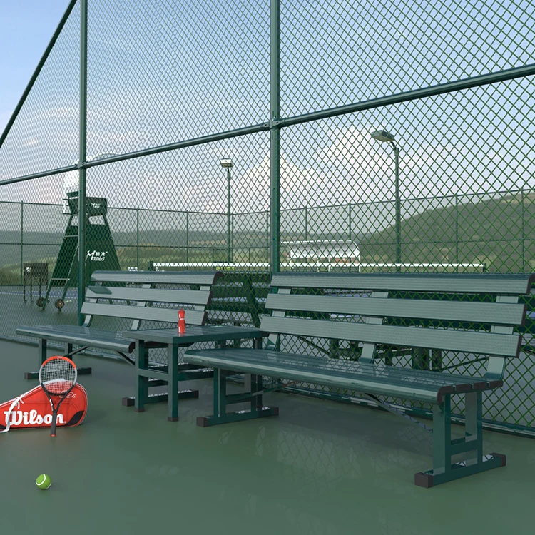 Tennis court equipment aluminum alloy Stadium Rest Chair Set table and chairs chairs resting