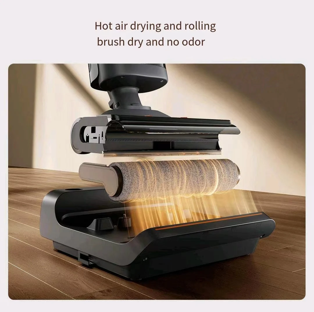 Xiaomi Mijia Wireless Floor Scrubber 3 Pro Household Water Absorbing Vacuum Cleaner D302