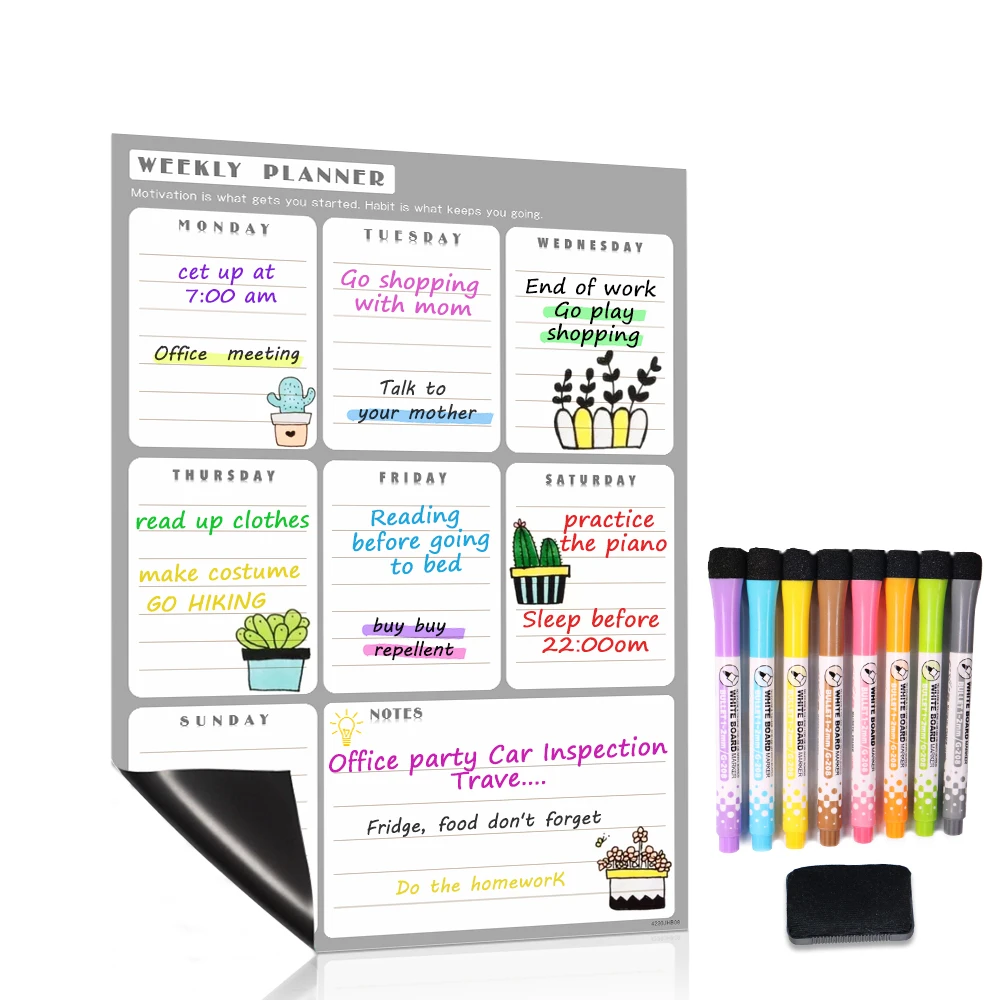 OEM wholesale magnetic whiteboard magnetic dry erase board magnetic Dry Erase Whiteboard