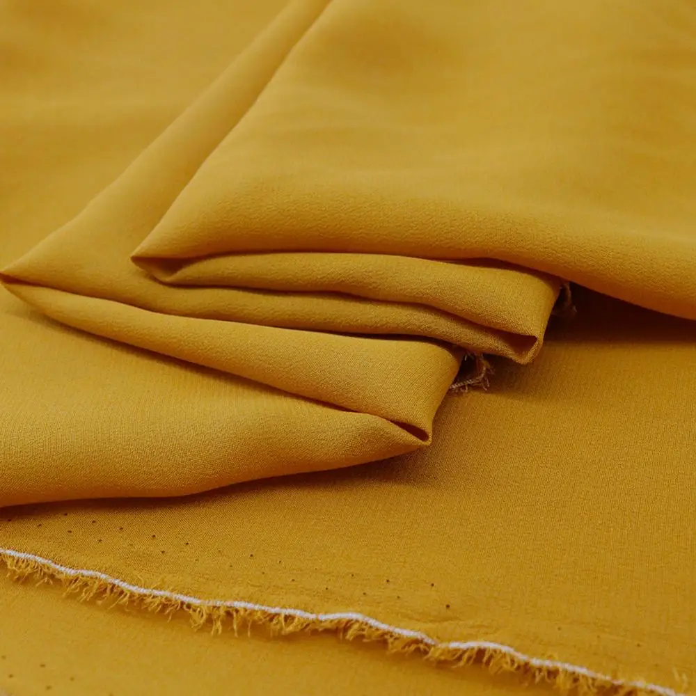 Wholesale 100% Pure Natural Silk Fabric mulberry 16mm Silk Crepe Natural Silk Fabric