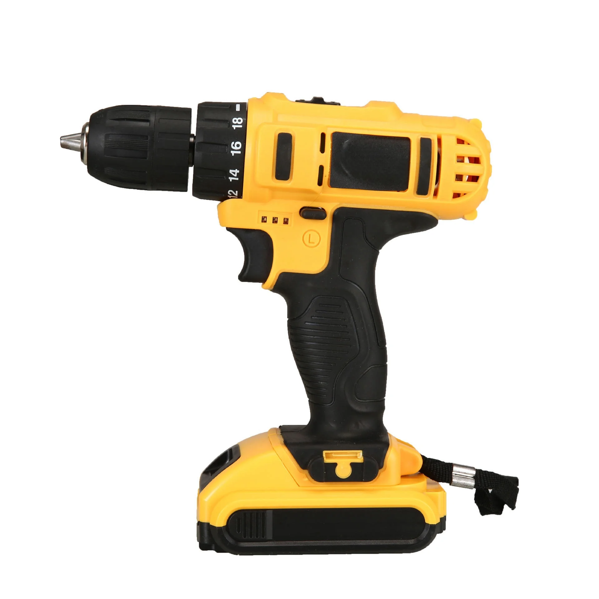 21V Power Tool Set Portable Cordless Impact Drill Wireless Li-ion Battery Power Screw Drivers Electric Torque Screwdriver Kits