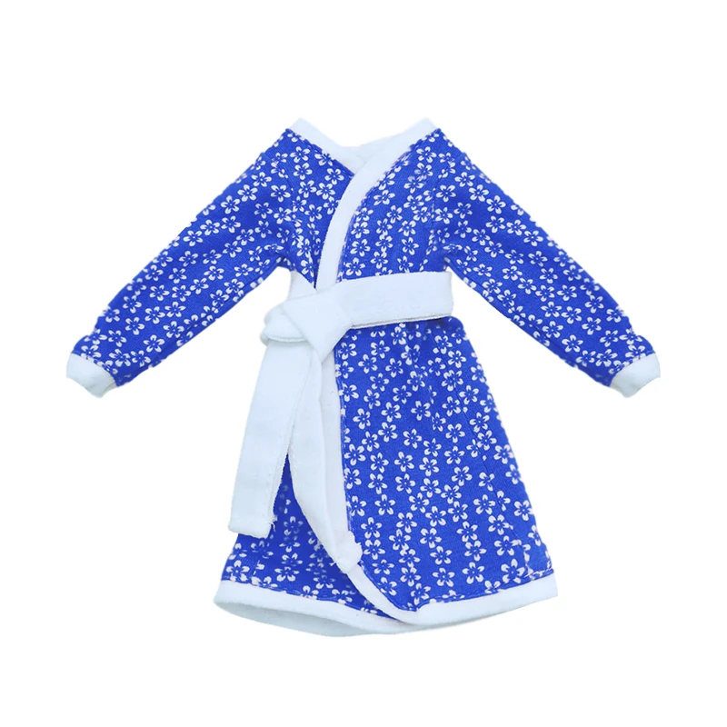 Pajamas lingerie doll toy dress thick cotton robe pajamas dress fashion doll accessories