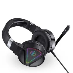 High Quality Wired RGB Professional 7.1 Gamer Headphone Gaming Headset with Microphone