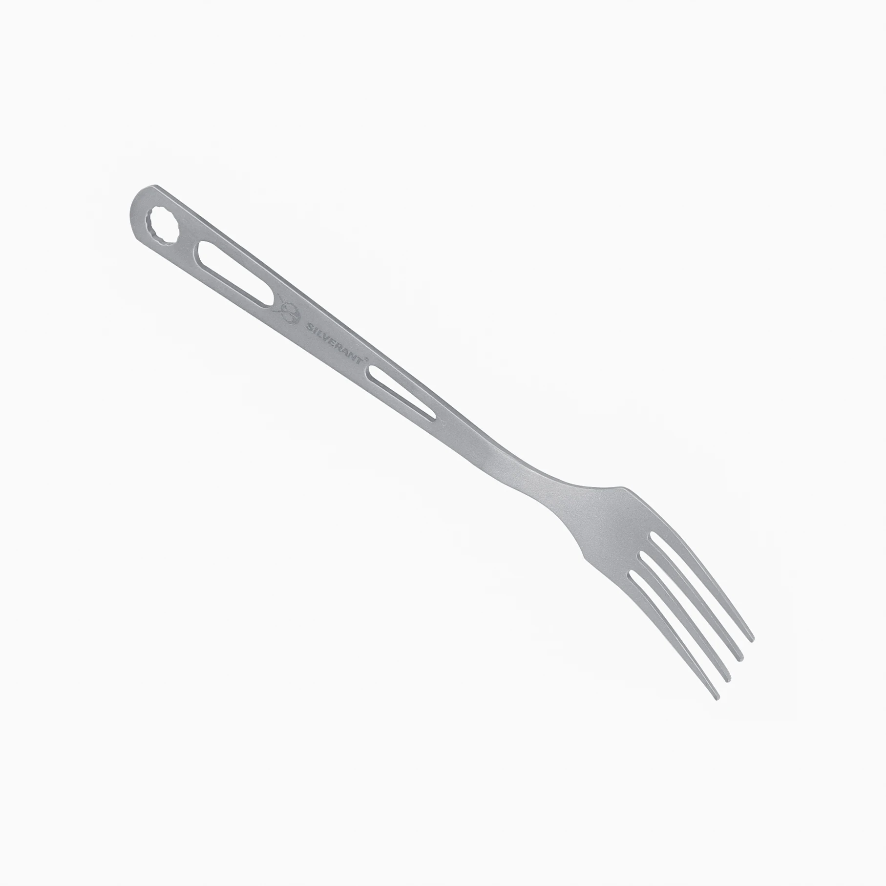 
Backpacker Camping with washable Bag titanium fork 