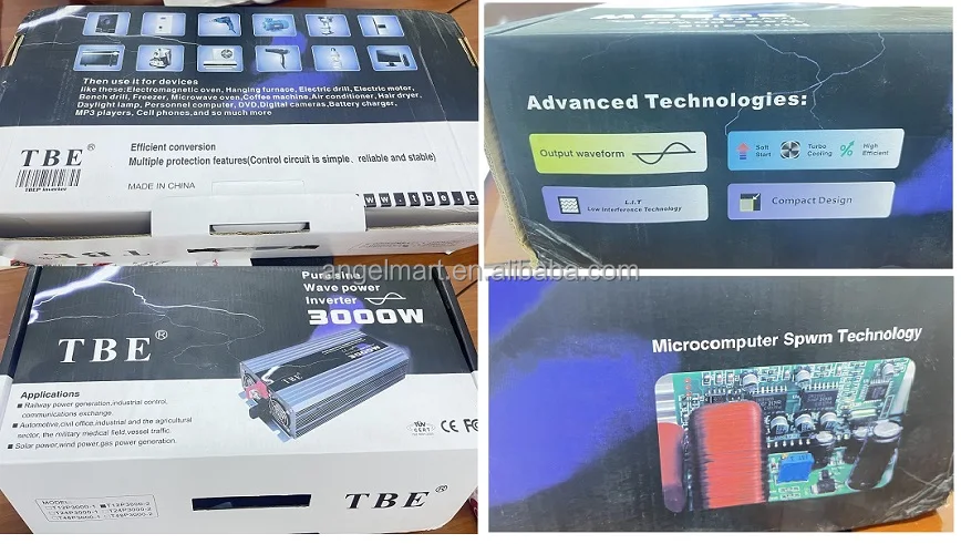 Hot Sale 3000W 4000W Pure Sine Wave Power Inverter