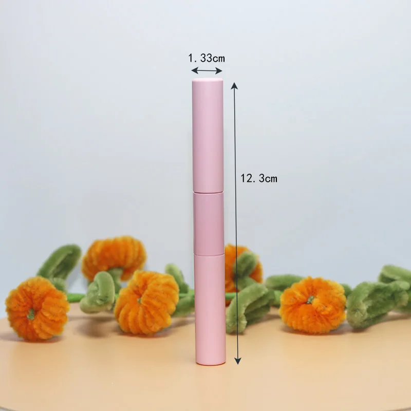 Customizable screen printing 5ml & 10ml Plastic Eyeliner Eyelash lip gloss Serum Luxury Mascara Tubes Double-Ended Container