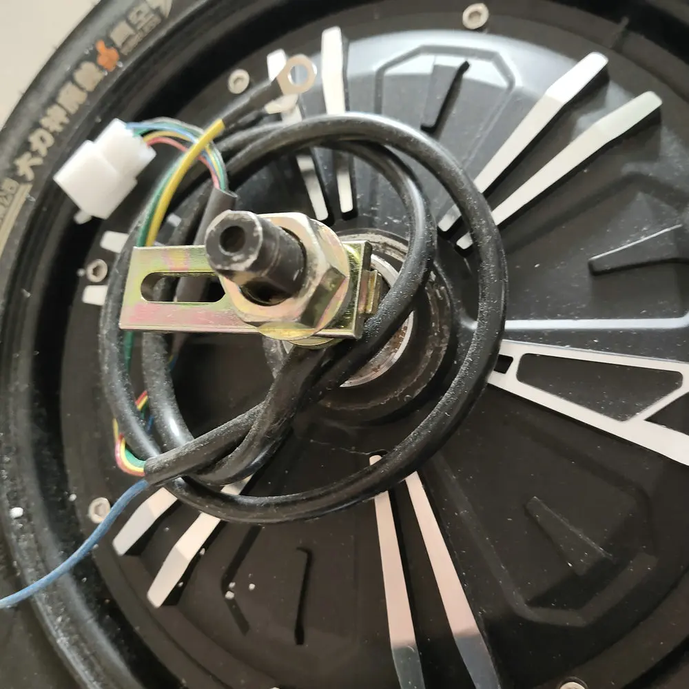 10 Inch New National Standard 14 Inch Left Drum Brake Motor High-Power Modified Silent 48v60v500w-1500w with tyre 14x2.5, 3.0-10