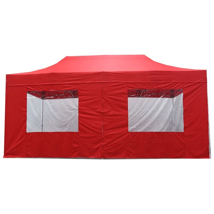 3x6m Aluminum Popup Heavy Duty Tent Industrial Marquee Gazebo Folding Market Canopy tent decorating camp