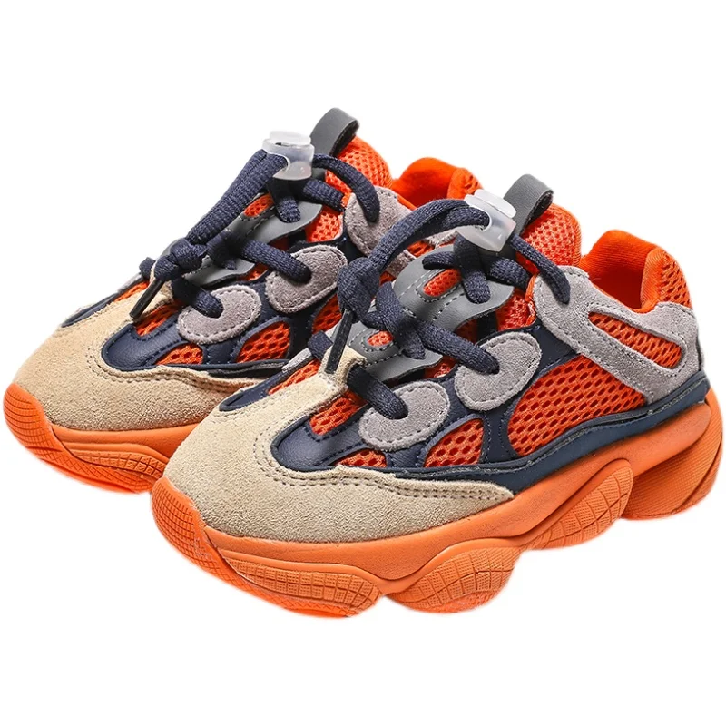 Оптовая продажа, модные брендовые кроссовки для мальчиков и девочек, повседневная обувь 500 для маленьких и больших детей, детская спортивная обувь для прогулок и школы