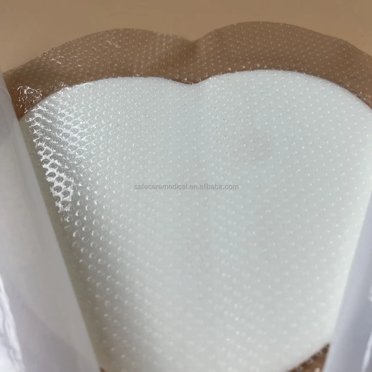 Medical-grade Silicone Foam Dressing with Border 18cmx18cm Sacrum Wound Healing Dressings