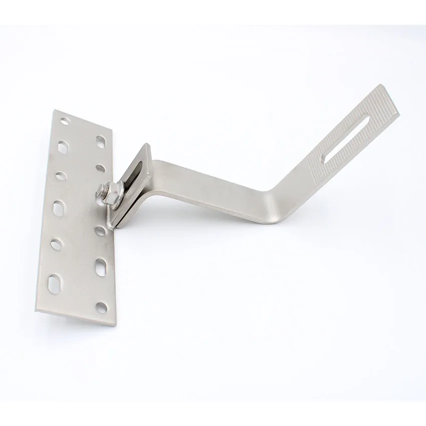 Corrosion resistance aluminum roof hook solar solar mounting system aluminium roof tile adjustable hook solar