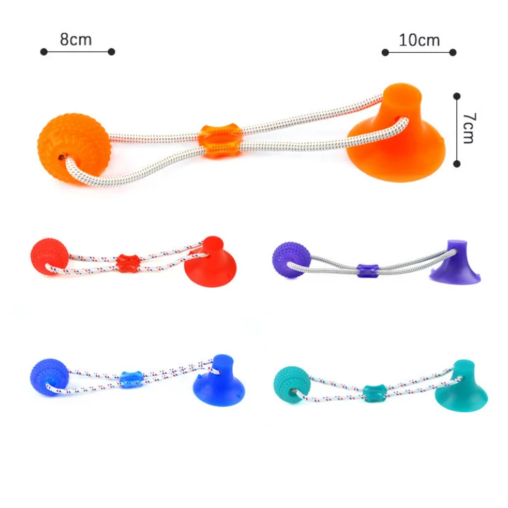 Cheapest Price Eco-Friendly Suction Cup Pet Toy High Quality Pet Toy For Cleaning Teeth Pet Chew Toy With Strong Suction Cup