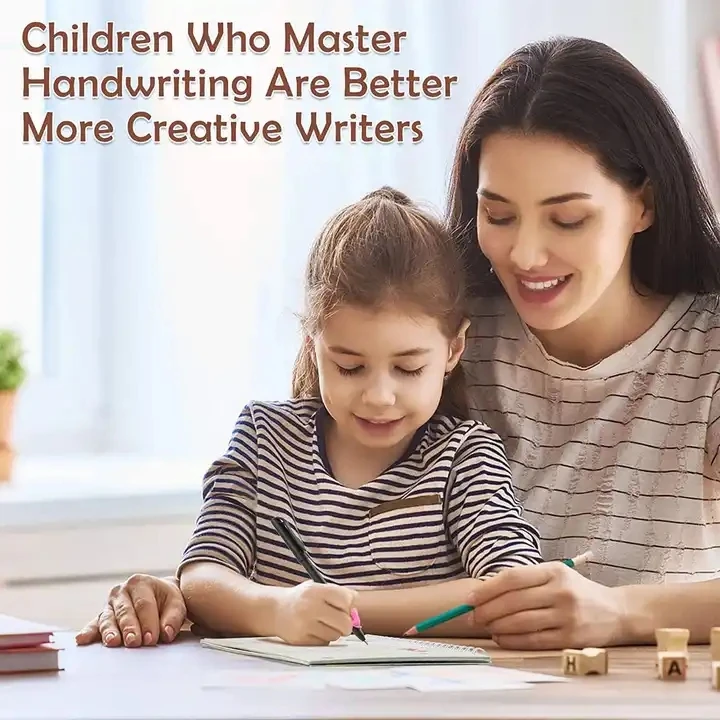 Magic Practice Copybooks Kids Reusable Book Sets  Alphabet Number Drawing Math For Kid