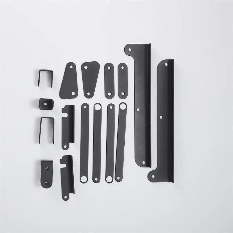 Outdoor Egg Roll Table Accessories Portable Car Folding Hinge Camping Table Aluminum Alloy Portable Bed Connector Wholesale