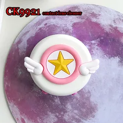 contact lens cleaner soft pvc card captor sakura deco soft lens machine CK9921