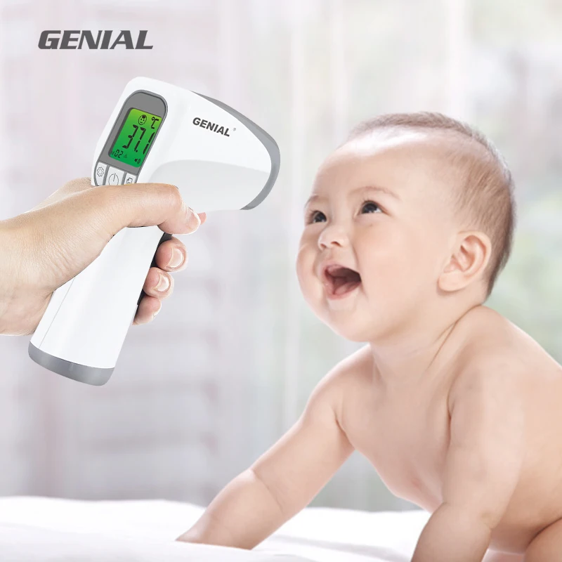Digital Infrared Contactless Thermometer GUN Laser Baby Body Fever Temperature Measure Adult Kids Forehead Ear Ir Thermometer
