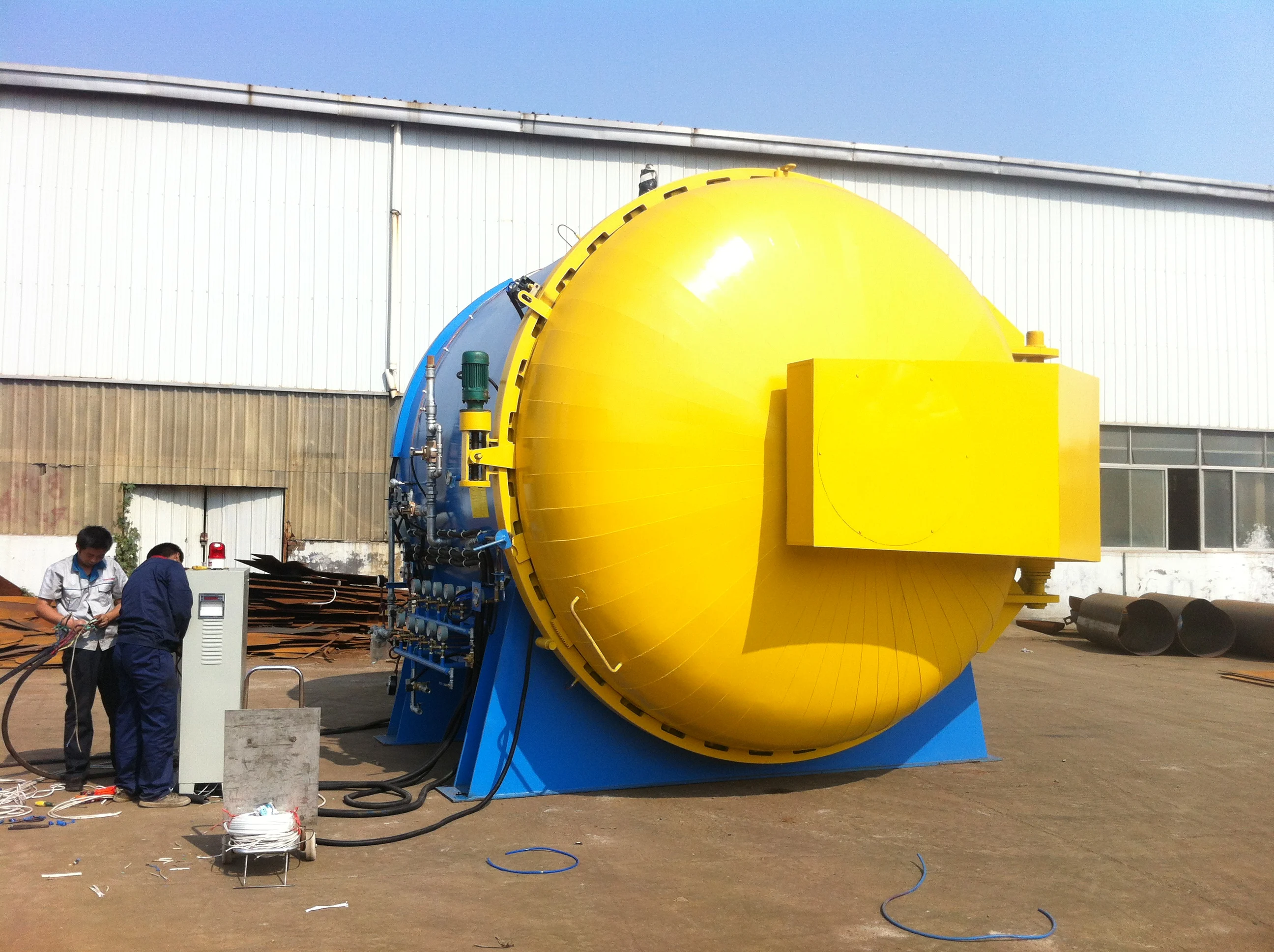 
Best wholesale websites Horizontal Steam Heating autoclave for rubber tyre vulcanization 