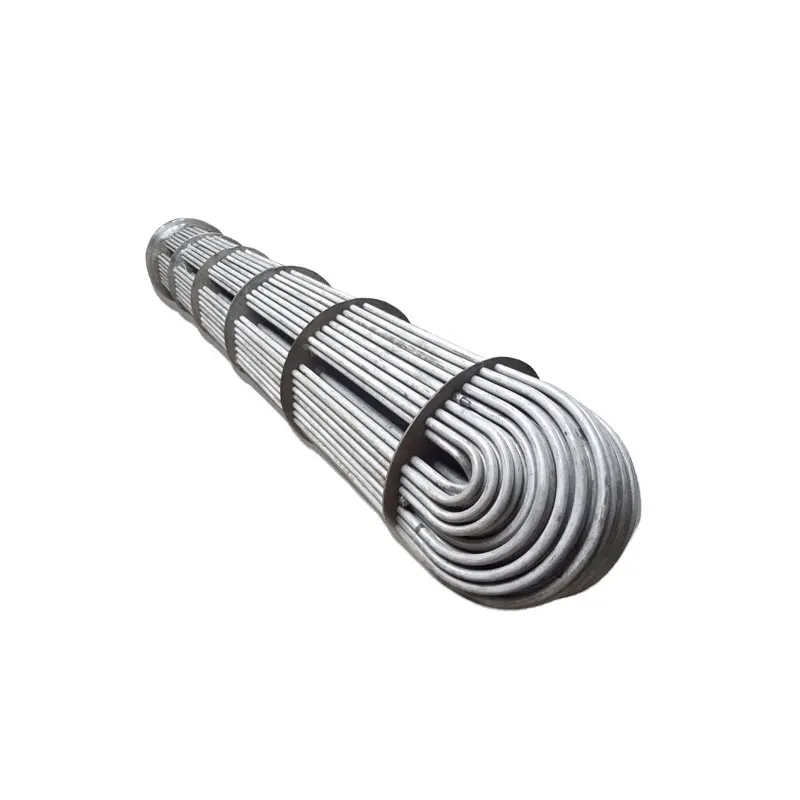 Stainless Steel Coal Chemical Rubber U Tube Type Heat Exchanger For Energy Electronics Machinery U Bundle Heat Exchanger