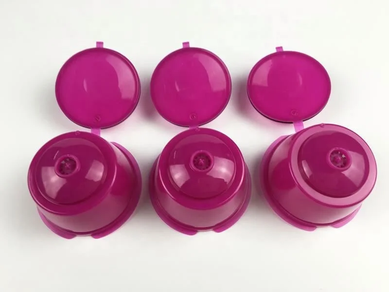 Free Shipping one piece wholesale 3pcs/pack 150 times use Refillable silicon coffee grinds gusto reusable capsules