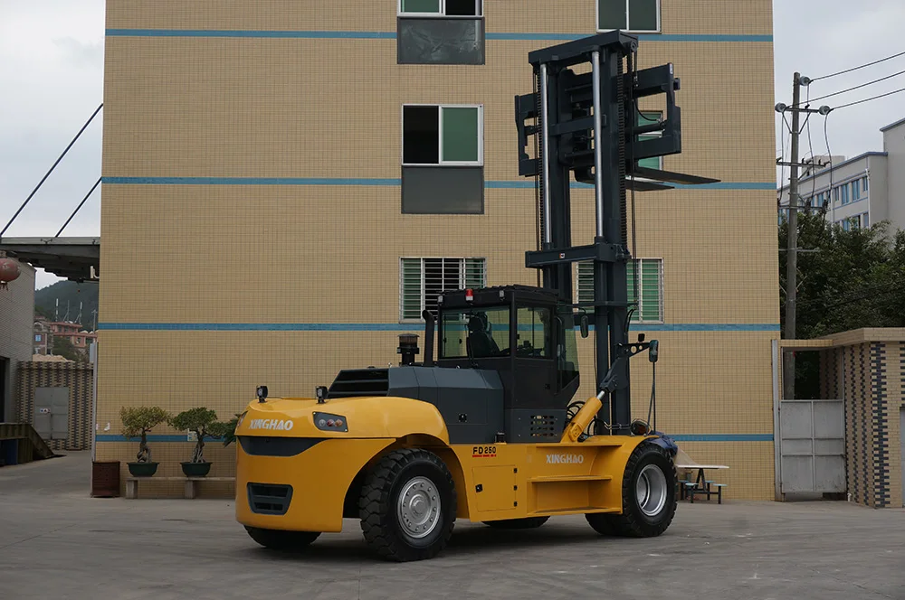 Xinghao 10-50 ton propane Container Montacargas large fork lift 40 ton diesel forklift truck Fork Lift Truck Diesel Forklifts
