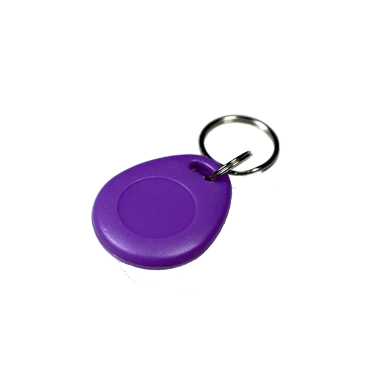 Free sample epoxy keychains RFID NFC keyfob epoxy tag for sharing social media and access control card