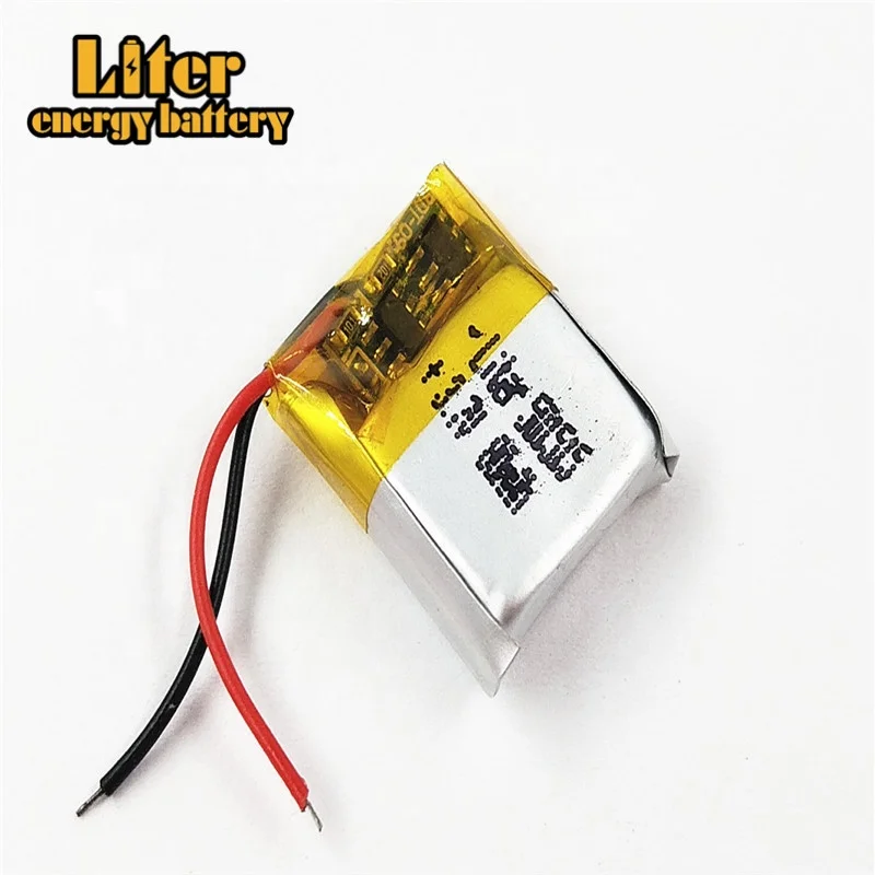 501515 3,7 V 80mAh перезаряжаемый литий-ионный полимерный аккумулятор с печатной платой