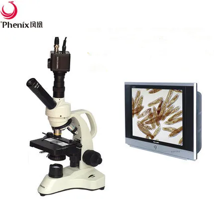 Phenix PH35TV-1600X Portable Monocular TV Head Biological Microscope For Scientific research institute