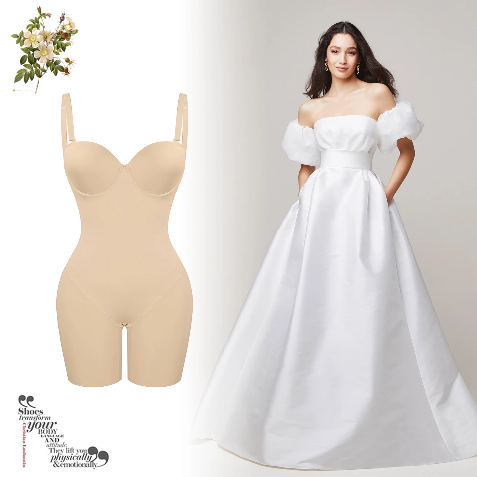 Hexin Fashion 2023 Best Selling Butt Lifter Shaper Plus Size Tummy Control High Compression Shapewear For Women