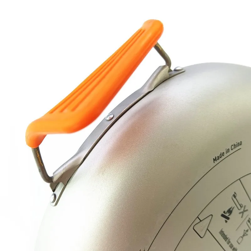 Non Stick Aluminum Alloy Camping Cookware Frying Pan Skillet for Camping and Backpacking Stoves