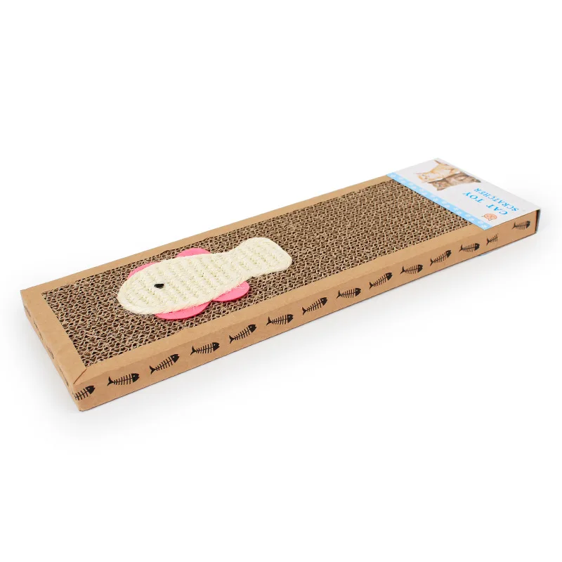 Когтеточка Sisal из гофрированной бумаги кошачья мята картонная игрушка для домашних