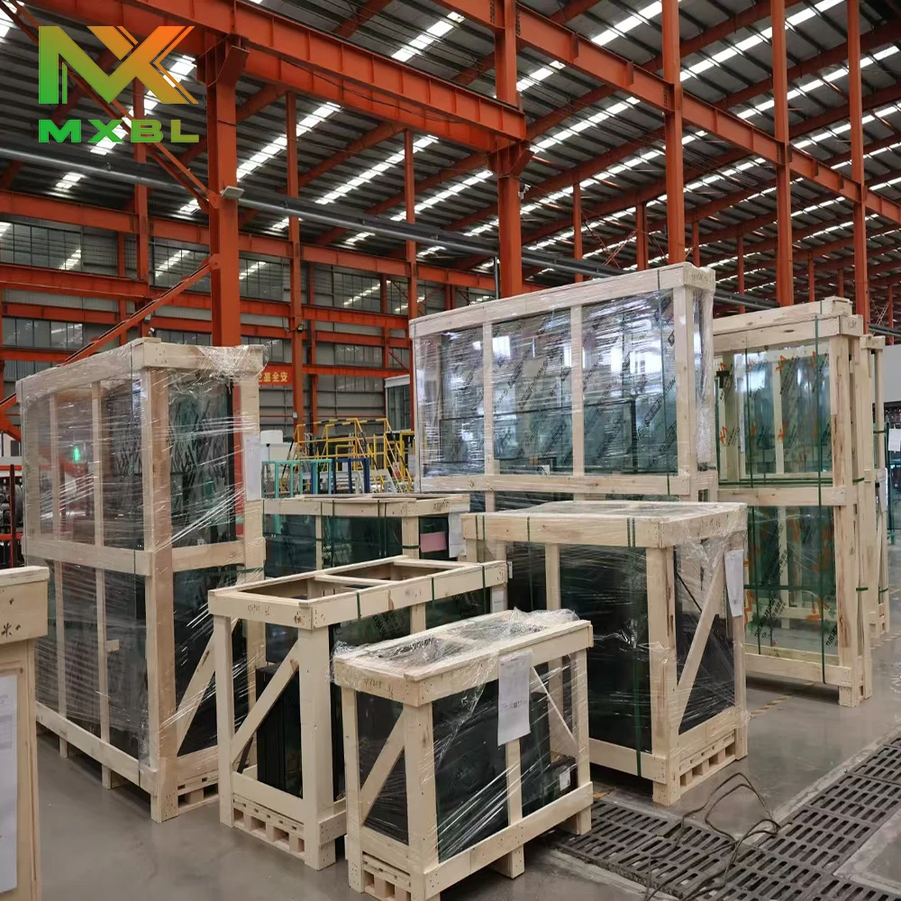 Low-e glass factory tempered hollow insulated glass