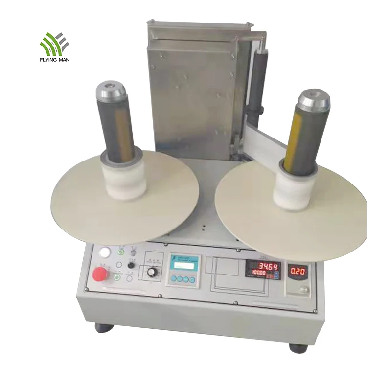FMWH-450B Fully Automatic Label Winding Machine Sticker Rewinder with Counter