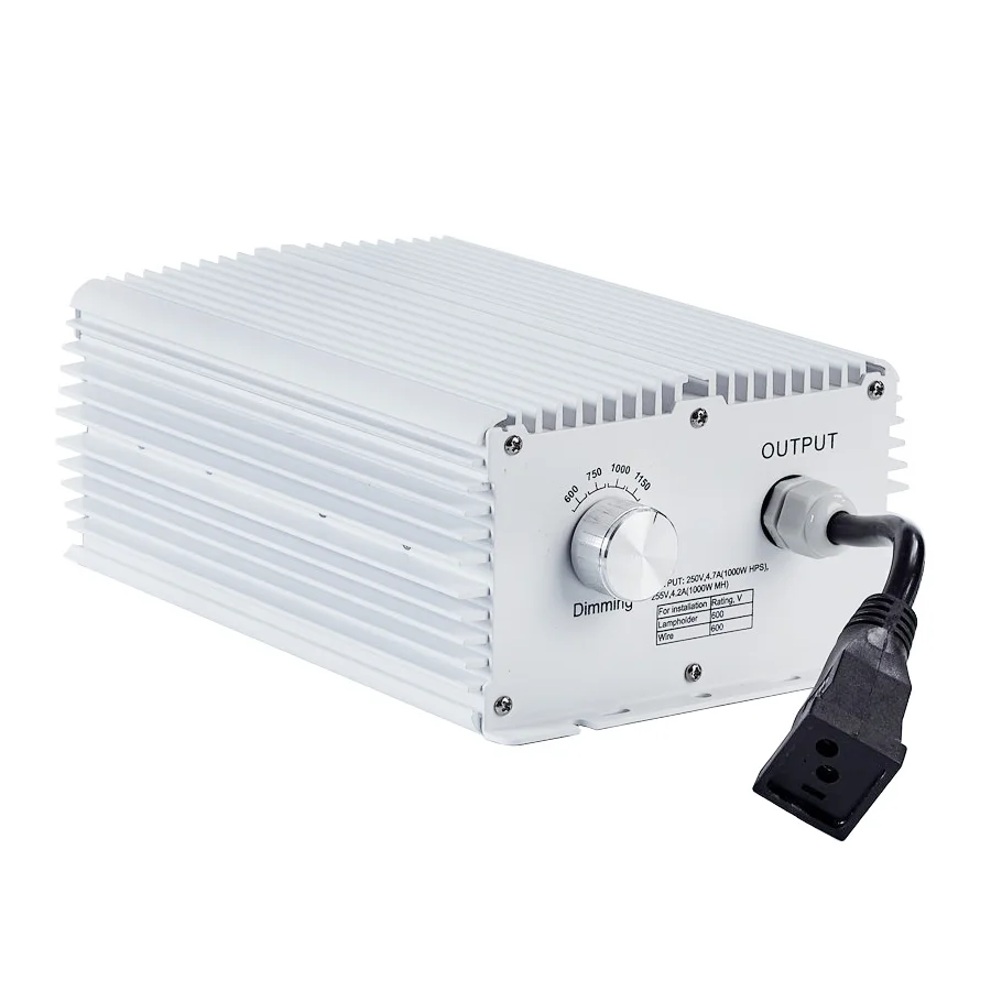 
Low frequency square wave 1000 watt ballast hps mh digital dimmable electronic ballast for high pressure mercury lamp 