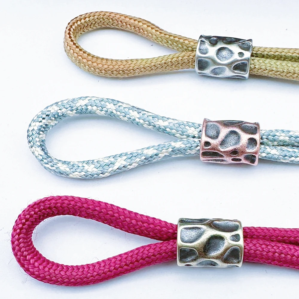 6mm Metal bross beads for paracord bracelets DIY EDC knife pendant custom designs