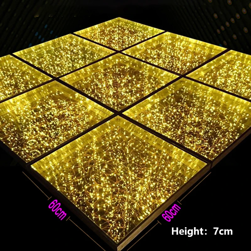 Wedding Disco Light Wireless Led Dance Floor for Sale Colorful Hot Seller Magnetic Party 11 80 Hotel 70 12mm Tempered Glass RGB