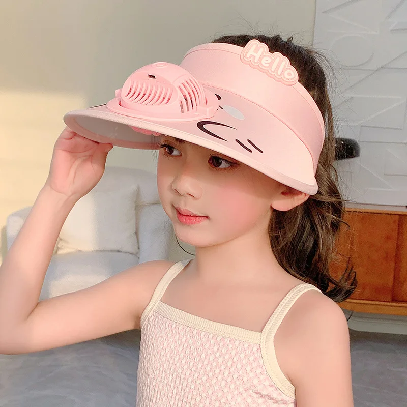 Детская летняя шляпа с большими полями и защитой от УФ-излучения