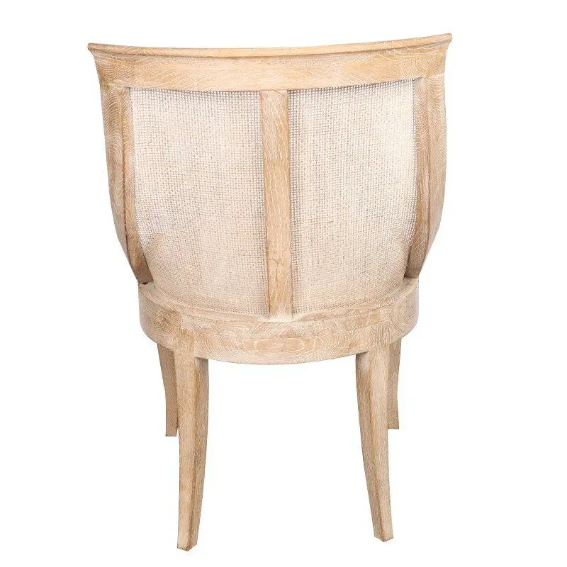 Vintage Villa & House Monaco Chair with tiny rattan