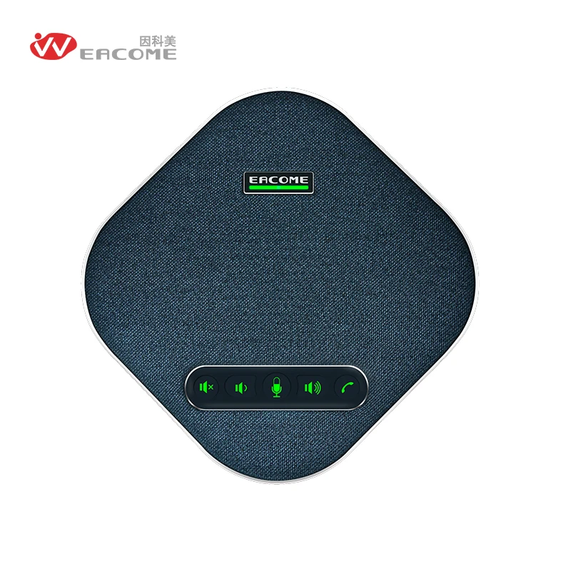 Eacome Audio Conference System High Quality Conference Speakerphone 4m Voice Pickup Distance