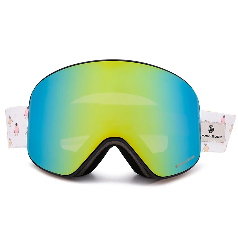 Julong Sports Manufacture UV400 Polarized Ski Goggles Anti Fog Snowboard Goggles